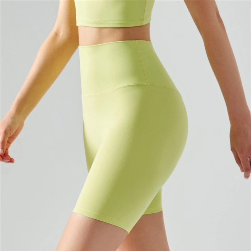 High Waisted Seamless Gym Shorts factory